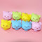1PC Simulation Bread Mushroom Cute Face Keychain Squishy Crafts Creative Decoration