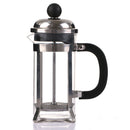 350ML Glass Blunt French Press Coffee Maker Machine Kettle Pot with Stainless Steel Coffee Plunger Hollow Espresso Maker Coffee Pot