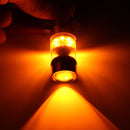2pcs Bau15s 7507 PY21W LED Car Turn Signal Lights Bulb Lamp Amber Yellow 1700LM