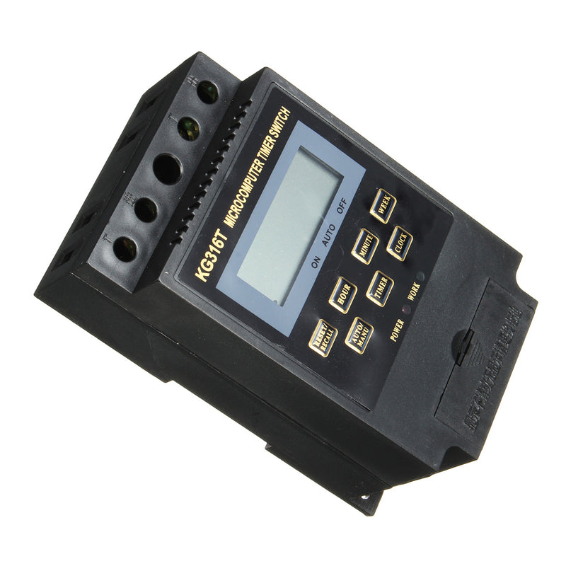 KG316T Programmable 220V Digital LCD Microcomputer Power Supply Timer Switch Time Controller