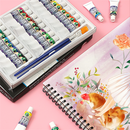 Marie's Gouache Paints 12/18/24/36 Colors 5/12ML Watercolor Paint Set Art Painting Drawing Pigment Profesional Art Tools