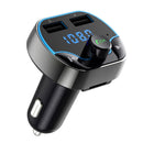 Quelima T24 bluetooth 4.2 Car bluetooth Transmitter Car MP3 Player U disk Car Mp3 Card Machine