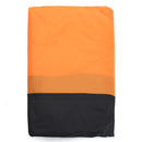 Motorcycle Waterproof Cover Scooter Rain Dust Cover Orange Black M-XL
