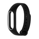 Bakeey Double Color Replacement Silicone Wrist Strap Watch Band for XIAOMI Miband 2
