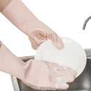 Magic Silicone Cleaning Gloves Kitchen Foaming Glove Heat Insulation Gloves Pot Pan Oven Mittens Cooking Glove