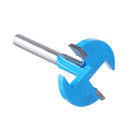 Drillpro 1/4*1-3/8 Inch T Slot Router Bit Straight Shank T-Track Woodworking Cutter