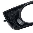 Car Fog Lights Cover Black Mesh Grille with Flowing LED Turn Signal Lamp White DRL for Audi A4 B6 2001-2005
