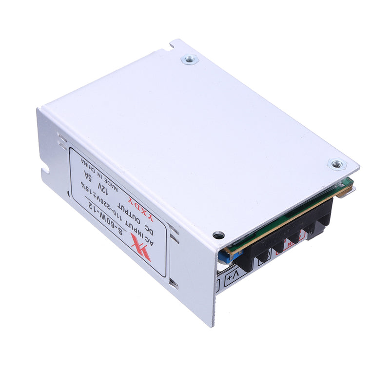 Geekcreit AC 100-240V to DC 12V 5A 60W Switching Power Supply Module Driver Adapter LED Strip Light