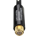 UHF VHF FM TV F Cable Balun 75-300 Ohm Adapter Antenna Matching Transformer