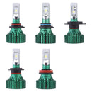 NovSight A384-N8 LED Car Headlights Bulbs 60W 16000LM H4 H7 H11 9005 9006 6500K White