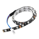 12v Black/24v White 3D Printer RGB 5050 Waterproof LED Strip Light with Cable for Lerdge Board