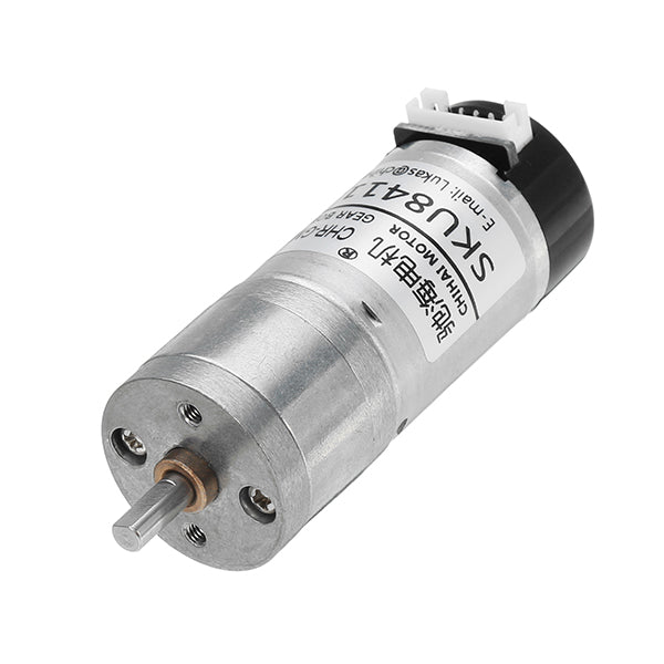 CHIHAI MOTOR DC12V 350rpm Encoder Motor DC Gear Motor with Cover