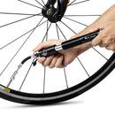 WEST BIKING 160PSI Air Pump Cycling Bicycle Portable Pressure Gauge Display Bike Pump SV AV Extension Pump Tools For Cycling Football Basketball