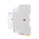 TAIXI 25A 1NO/2NO AC Contactor 24~220V 50/60HZ Din Rail Household AC Modular Contactor