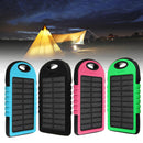 Portable 4000mAh Solar Powered System LED USB Battery Charger Box Case for Camping Outdoor