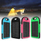 Portable 4000mAh Solar Powered System LED USB Battery Charger Box Case for Camping Outdoor