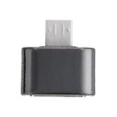 Universal Metal Portable Male Micro USB to Female USB 2.0 Adapter Converter for Xiaomi Huawei Mobile Phone