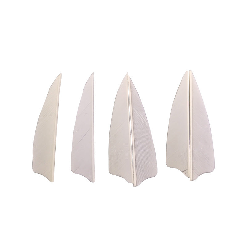 50pcs 4 Inch Arrow Feathers Fletching Left Or Right For Archer Archery Bow Hunting Accessories