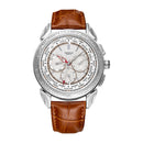 YAZOLE 444 Texture Three Small Dial 24h Display Week Display Men Fashion Quartz Watch
