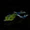 ZANLURE 1PC 15g 6.5cm Rubber Fishing Lure Frog Artificial Ray Frog Fishing Soft Bait Hooks