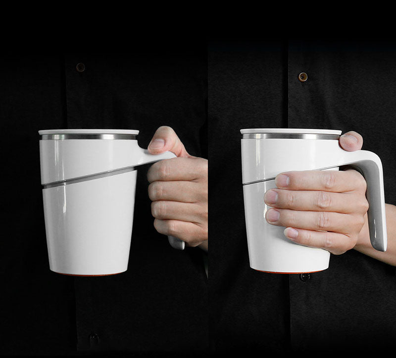 Fiu 470ML Not Pouring Cup From Xiaomi Youpin Stainless Steel Magical Sucker Splash Proof Mug