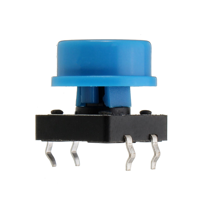 200Pcs Tactile Push Button Switch Momentary Tact Caps