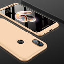 Bakeey 3 in 1 Double Dip 360 Full Protective Case For Xiaomi Redmi Note 5/ Xiaomi Redmi Note 5 Pro