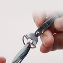 YEUX Multifunctional Fly Fishing Knot Tying Tool Portable Quick Thimble Lines Scissors Clipper Hook Sharpener Stretching Tail Buckle EDC