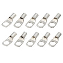 10 Pcs Copper Cable Terminal Lugs Eyelets Ring Crimp Terminals Connectors Wiring Connectors kit