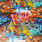 200CM Graffiti Doodle Hydrographic Water Transfer Hydro Dipping DIP Print Film Decorations