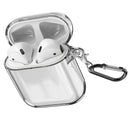 Bakeey Transparent Soft TPU Shockproof Earphone Storage Case with keychain for Apple Airpods 1 / Apple AirPods 2