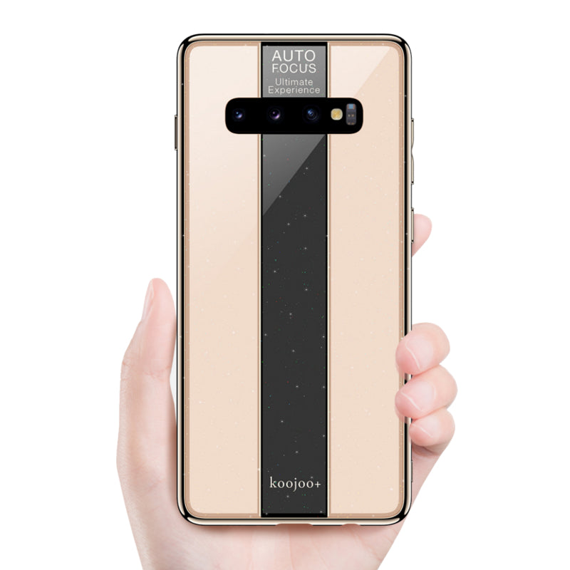 Bakeey Scratch Resistant Glass Protective Case For Samsung Galaxy S10 Plus