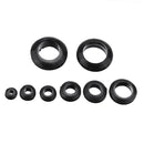Suleve MXRW5 180Pcs Rubber O Ring Washer Grommets Ring Anti-slip Gasket Seal Assortment Set