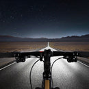 XANES XL40 2 In 1 650 LM Bike Front Light With 120dB Horn USB Rechargeable 5 Modes Waterproof Warning Night Light Bike Headlight