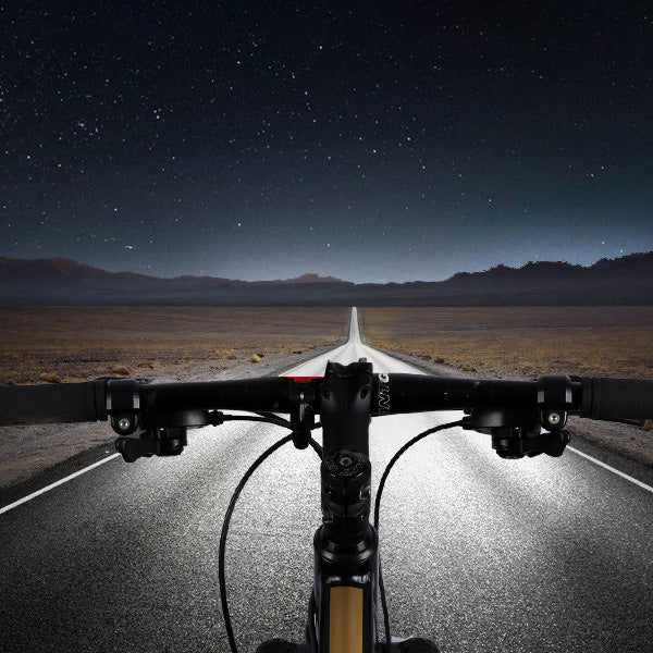 XANES XL40 2 In 1 650 LM Bike Front Light With 120dB Horn USB Rechargeable 5 Modes Waterproof Warning Night Light Bike Headlight