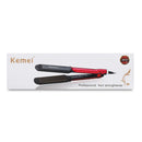 Kemei Wet Dry Ceramic Hair Straightener Electric Straightening Irons Flat Iron Hair Styling Tool Fast Heating