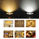 GU10 COB 5W AC220V Dimmable Ceramic LED Bulb Spotlight Ceiling Lamp Downlight Living Room Lighting