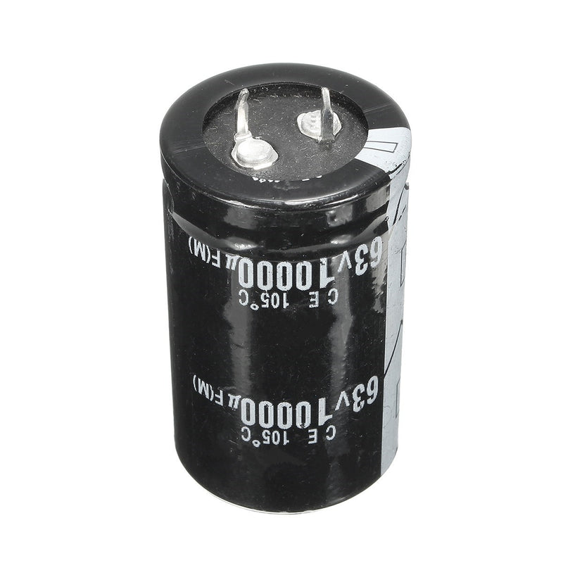 5pcs 63V 10000UF 105 High Frequency Temp Electrolytic Capacitor 30mm x 50mm Long Life