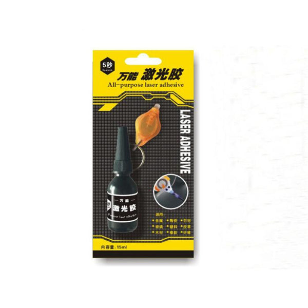 15mL UV Light Cure Glue All-purpose Ultraviolet Curing Liquid Welding Adhesive Strong Ceramic Glue