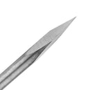 Drillpro 5pcs 4mm Shank 0.1mm Tip 15/20/30/45/60 Degree Tungsten Steel Engraving Bit CNC Tool
