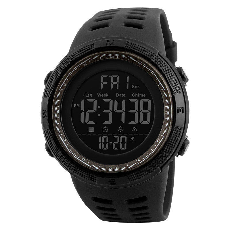 SKMEI 1251 Countdown Double Time Digital Watch Men Chronograph Electronic Sport Watch