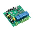 AC 220V 10A Control Smart Switch Point Remote Relay 4 Channel WiFi Module Without Shell