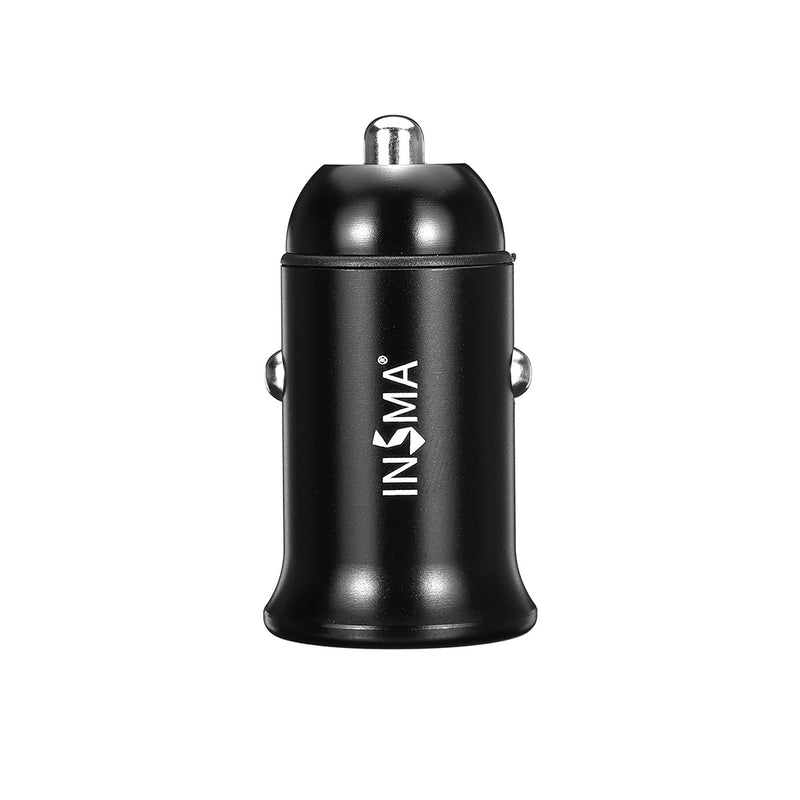 INSMA Universal PD+QC 3.0 60W Car Charger Adapter Fast Quick Charging For iPhone