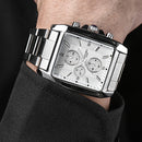 LONGBO 80006 Men Watch Steel Strap Alloy Case Luminous Fashion Casual Quartz Wrist Watch