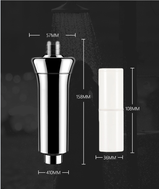 Electroplated Household Bath Purifier Kitchen Bath Strainer