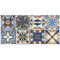 5M PVC Wall Sticker Bathroom Waterproof Self Adhesive Wallpaper Kitchen Mosaic Tile Stickers Decals