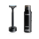 Handx 5-layer Blade Manual Razor Set with 3 Cutter Heads Sharp Shavor Dry Wet Shaving