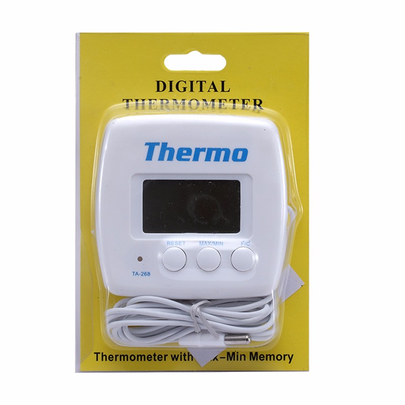 TA268A Digital Refrigerator Aquarium Kitchen Thermometer Electronic Temperature Meter