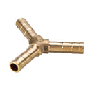4pcs Pagoda Adapter Brass Barb Y Shape 3 Ways Pipes Fitting 6/8/10/12mm Pneumatic Component Hose Coupler