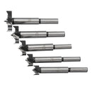 Drillpro 5Pcs 15-35mm Forstner Drill Bits Set Hinge Hole Cutters Wood Working Hole Saw Cutters